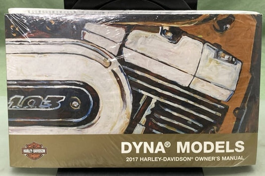 Harley Davidson 99590-17DA Dyna Models Owner's Manual Kit 2017 New Genuine