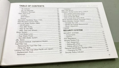 Harley Davidson 99467-17A Dyna Models Owner's Manual 2017 Genuine
