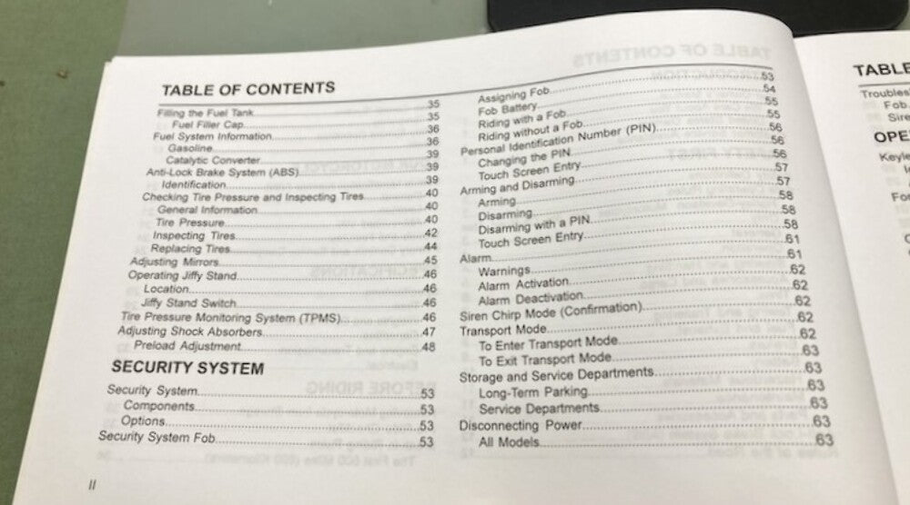 Harley Davidson 94000986 FLHX, FLTRX Models Owner's Manual 2024 Genuine