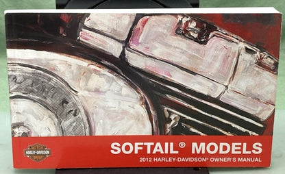 Harley Davidson 99469-12A Softail Models Owner's Manual 2012 Genuine
