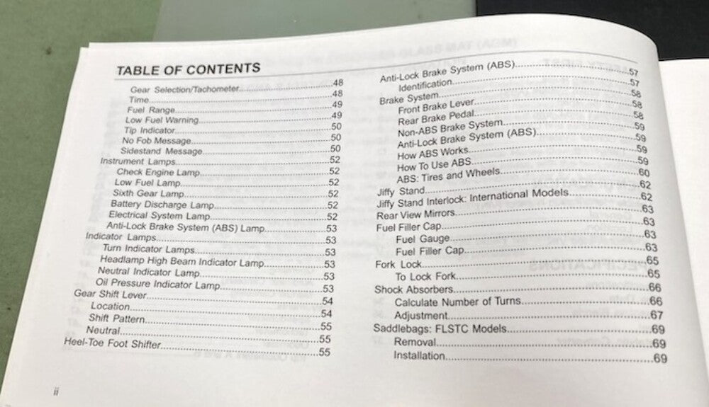 Harley Davidson 99469-15 Softail Models Owner's Manual 2015 Genuine