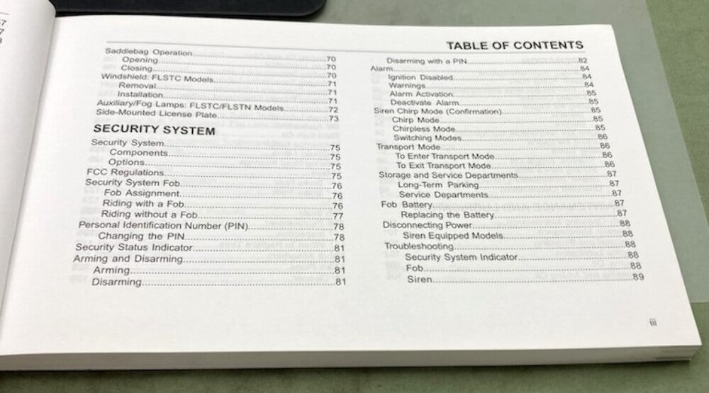 Harley Davidson 99469-15 Softail Models Owner's Manual 2015 Genuine