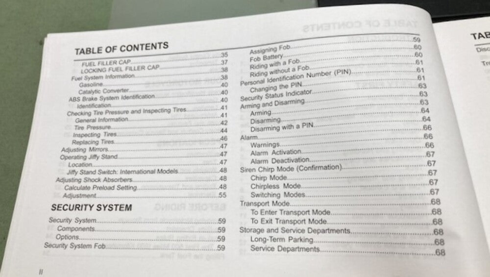 Harley Davidson 94000776 Softail Models Owner's Manual 2020 Genuine