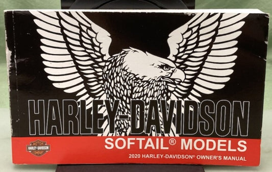 Harley Davidson 94000776 Softail Models Owner's Manual 2020 Genuine