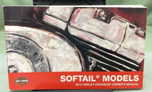 Harley Davidson 99469-10 Softail Models Owner's Manual 2010 Genuine