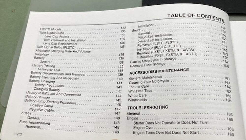 Harley Davidson 99469-04 Softail Models Owner's Manual 2004 Genuine