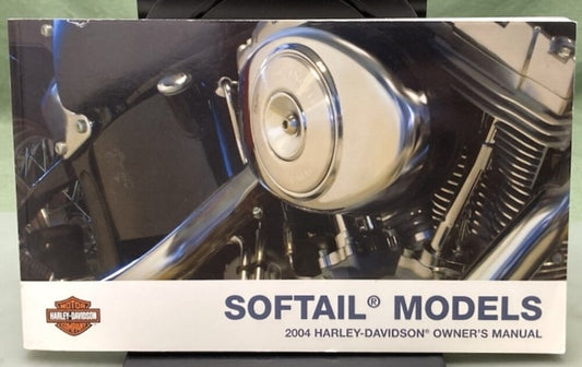 Harley Davidson 99469-04 Softail Models Owner's Manual 2004 Genuine