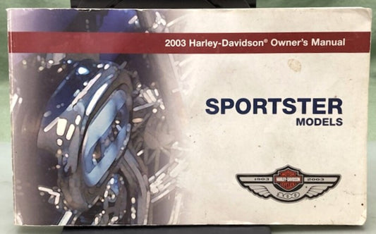 Harley Davidson 99468-03 Sportster Models Owner's Manual 2003 Genuine