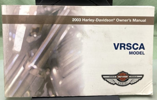 Harley Davidson 99736-03 VRSCA Model Owner's Manual 2003 Genuine