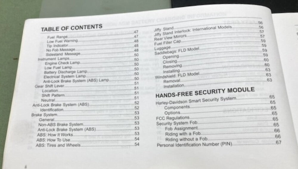 Harley Davidson 99467-12A Dyna Models Owner's Manual 2012 Genuine