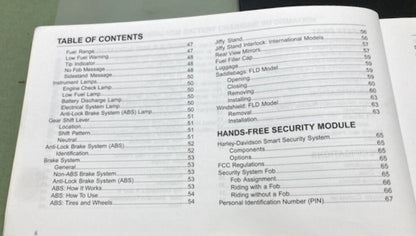 Harley Davidson 99467-12A Dyna Models Owner's Manual 2012 Genuine