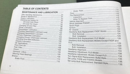 Harley Davidson 99467-12A Dyna Models Owner's Manual 2012 Genuine
