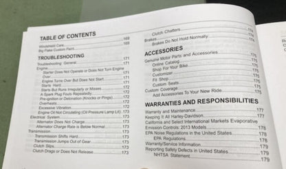 Harley Davidson 99467-13 Dyna Models Owner's Manual 2013 Genuine