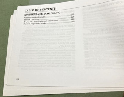 Harley Davidson 99468-15 Sportster Models Owner's Manual 2015 Genuine