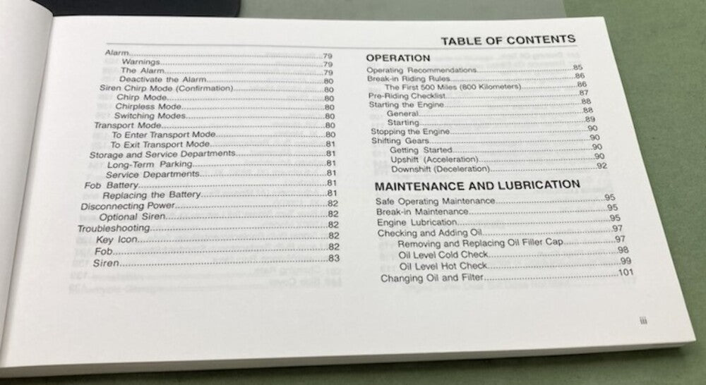 Harley Davidson 99468-10A Sportster Models Owner's Manual 2010 Genuine