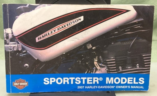 Harley Davidson 99468-07A Sportster Models Owner's Manual 2007 Genuine
