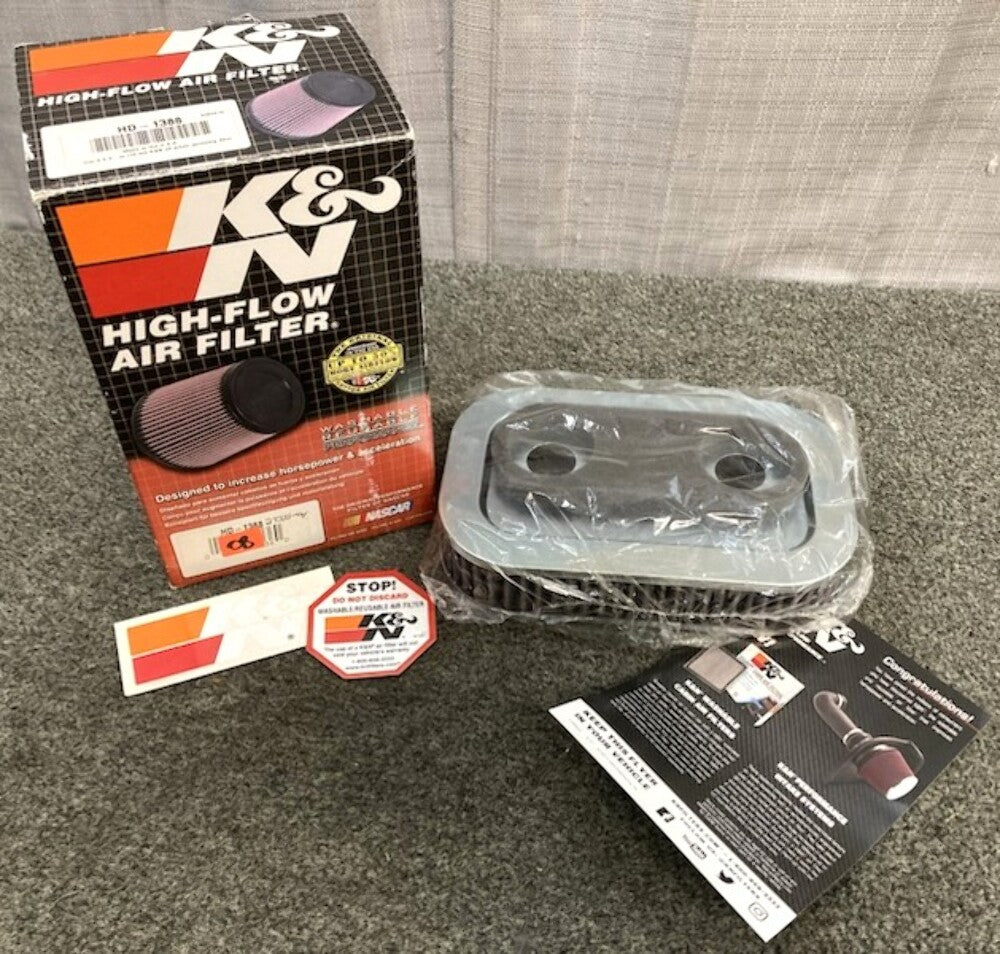 K&N HD-1388 High-Flow Air Filter New Genuine