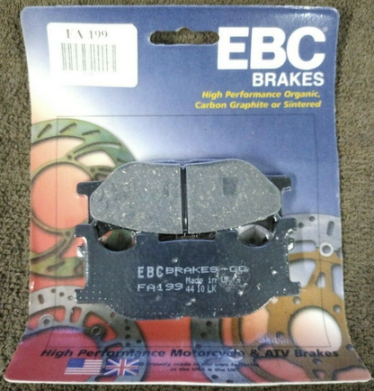 NEW EBC BRAKES FA199 HGIH PERFORMANCE FRONT BRAKE PADS