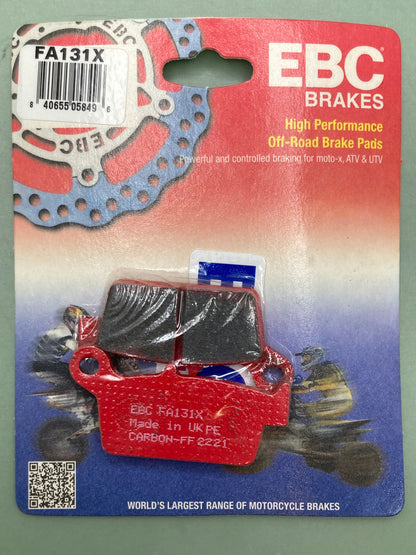 New Genuine EBC FA131X High Performance Moto-X, ATV & UTV Off-Road Brake Pad Set