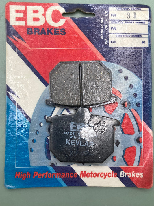 New Genuine EBC FA31 High Performance Organic MC Brake Set