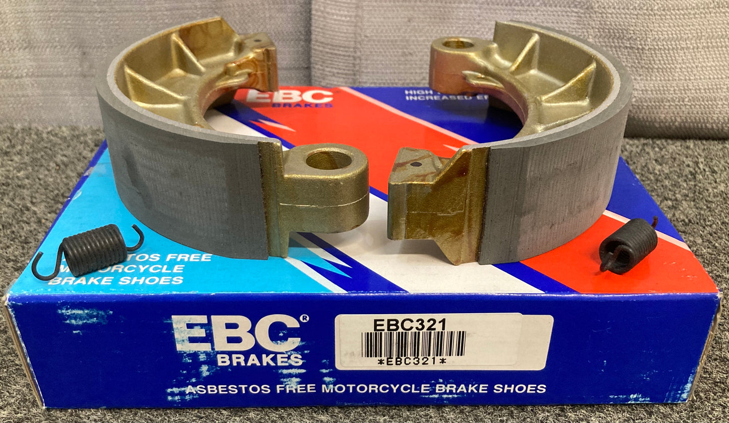 New Genuine EBC EBC321 Carbon Graphite X Brake Shoe Set
