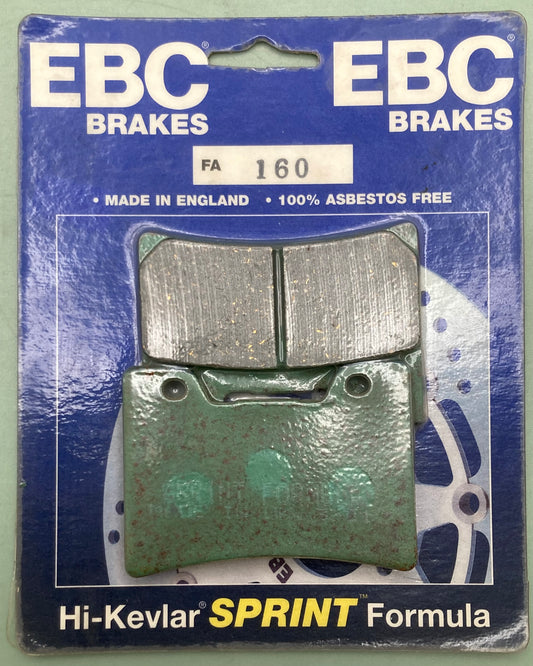 New Genuine EBC FA160 Organic Base FA Brake Pad Set