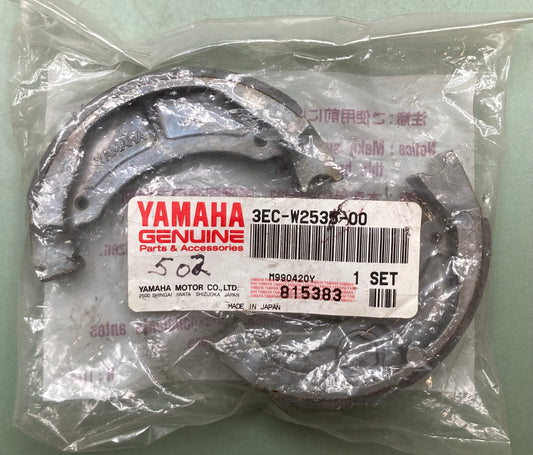 New Genuine Yamaha 3EC-W2535-00 Brake Shoe Kit, 3EC-W2535-00-00
