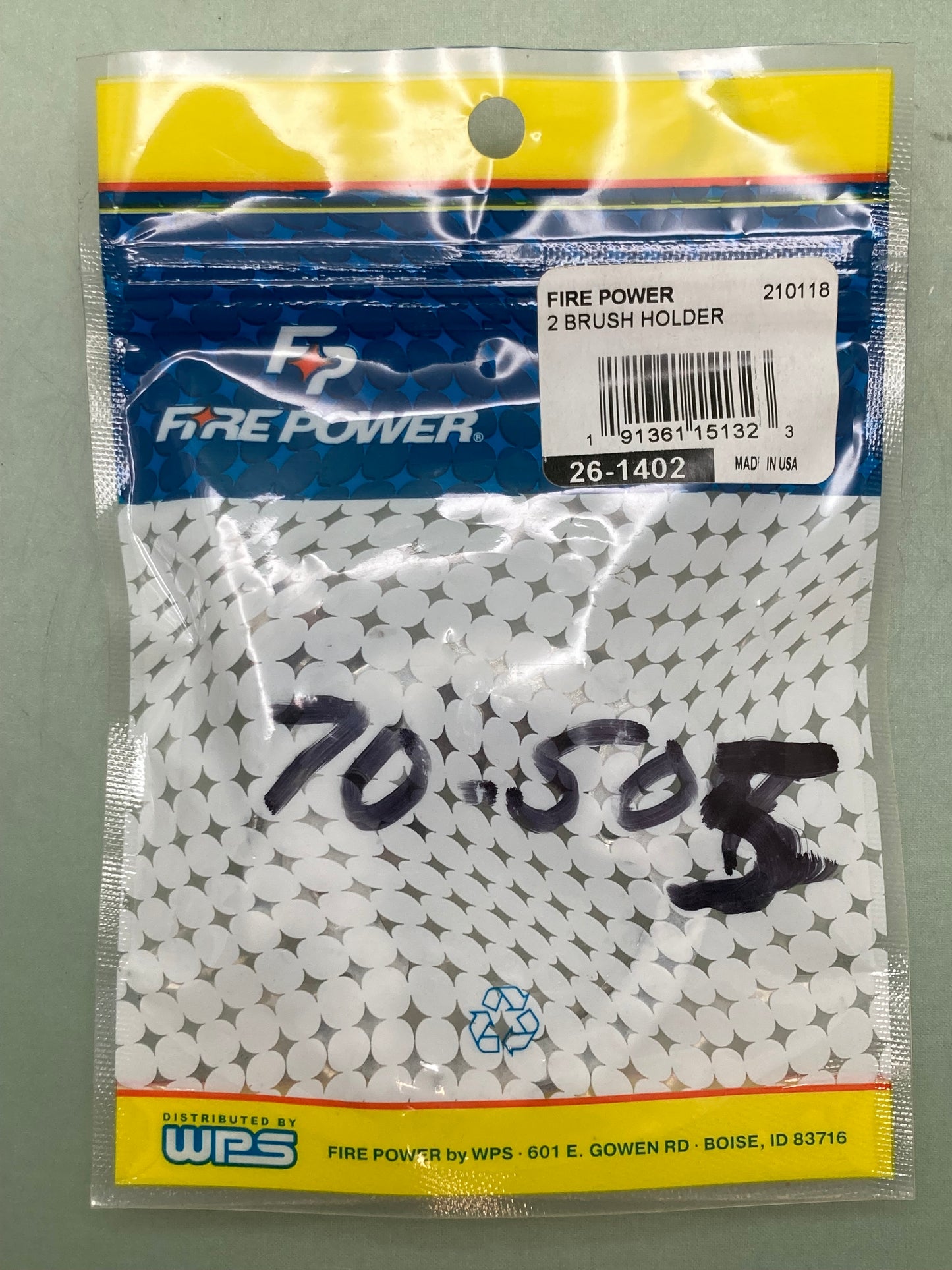 New Genuine Fire Power 26-1402 Two Brush Holder