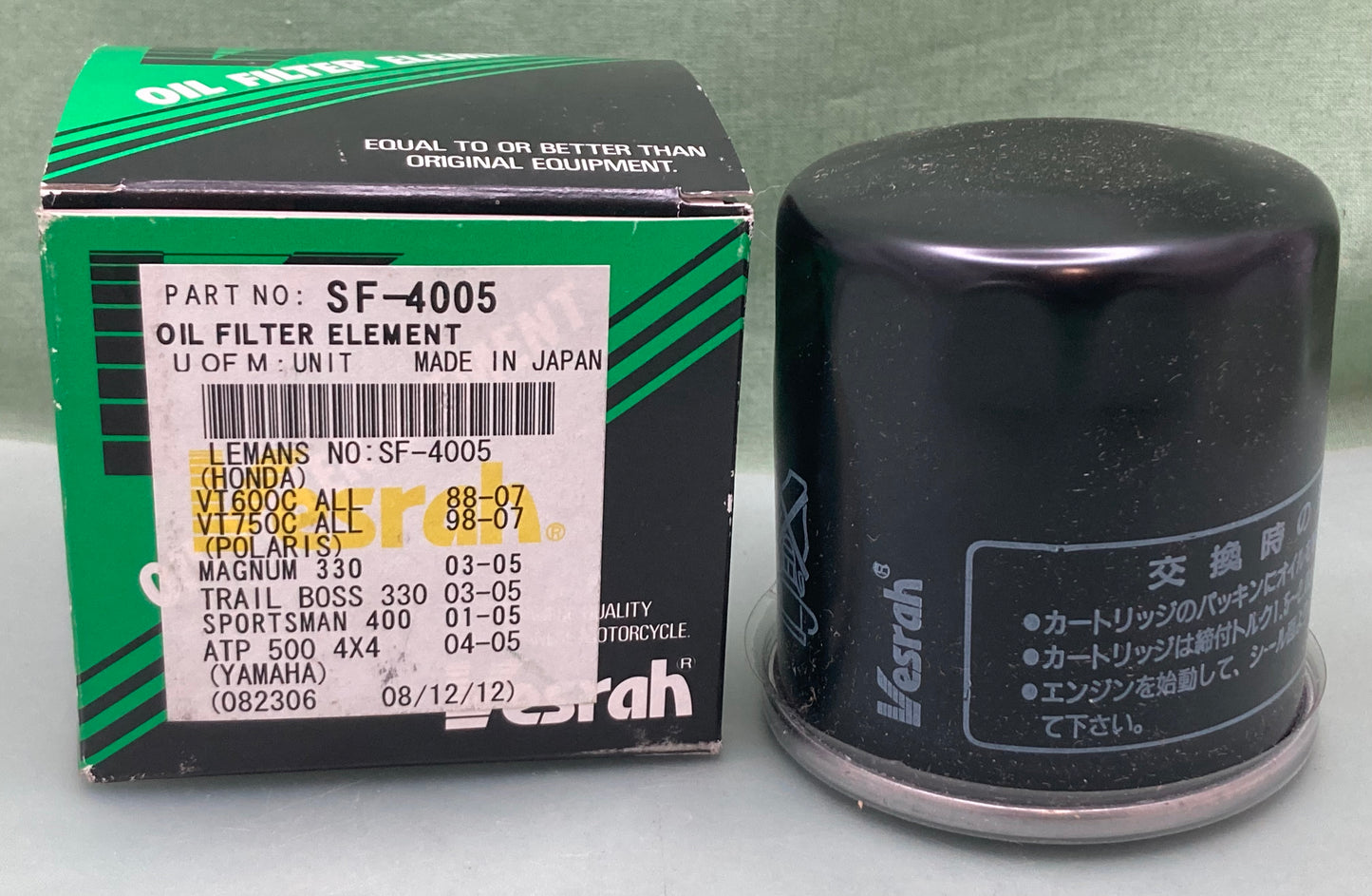New Genuine Vesrah SF-4005 Oil Filter Element
