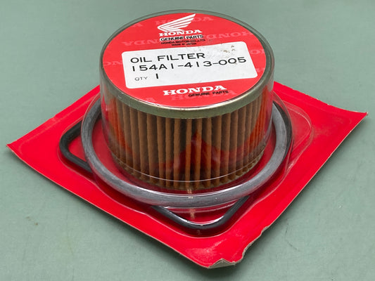 New Genuine Honda 154A1-413-005 Oil Filter Element