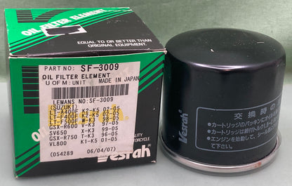New Genuine Vesrah SF-3009 Oil Filter Element