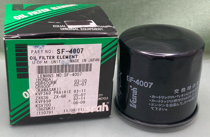 New Genuine Vesrah SF-4007 Oil Filter Element