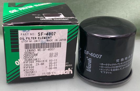 New Genuine Vesrah SF-4007 Oil Filter Element