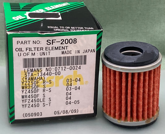 New Genuine Vesrah SF-2008 Oil Filter