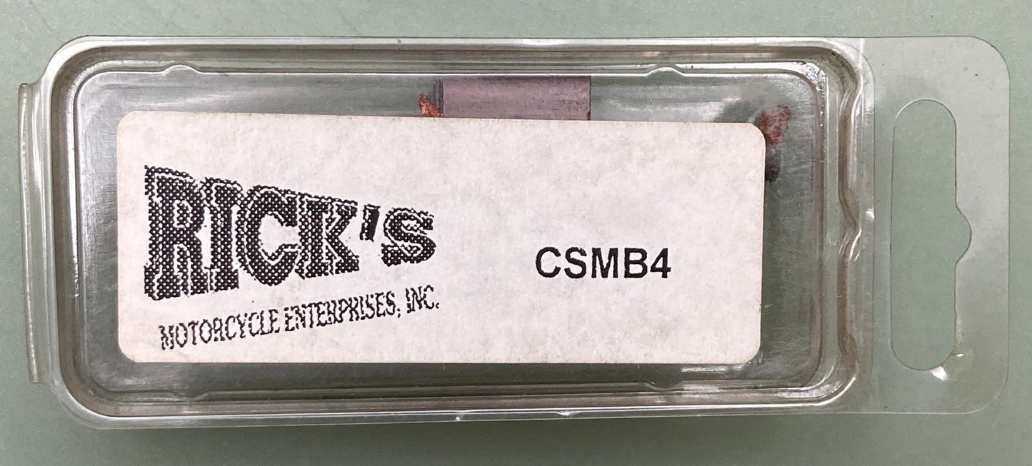New Genuine Ricks Motorcycle CSMB4 Replacement Starter Brush Set for Mitsuba