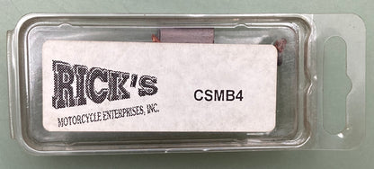 New Genuine Ricks Motorcycle CSMB4 Replacement Starter Brush Set for Mitsuba