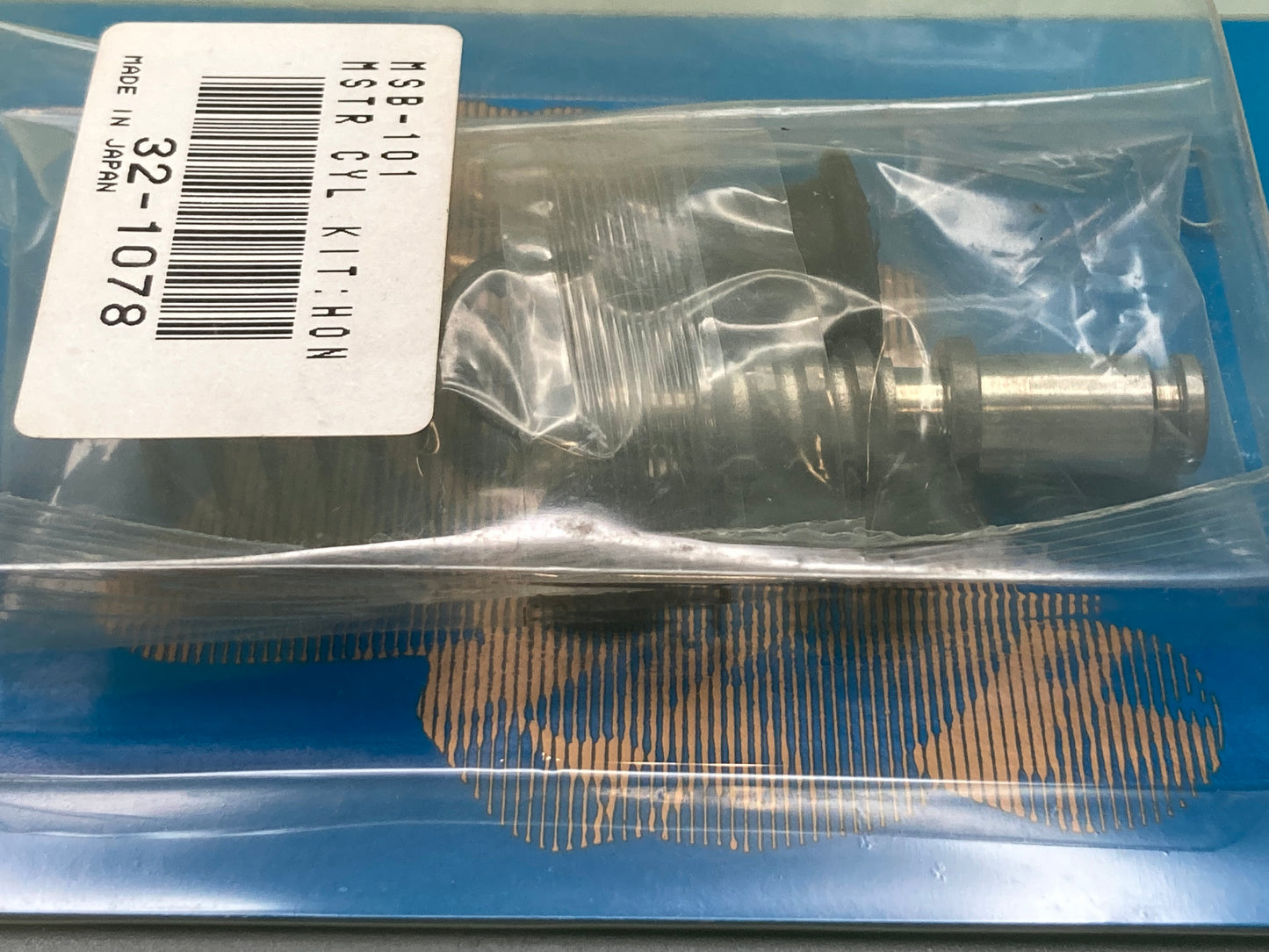 New Genuine K&L 32-1078 Master Cylinder Rebuild Kit; Honda