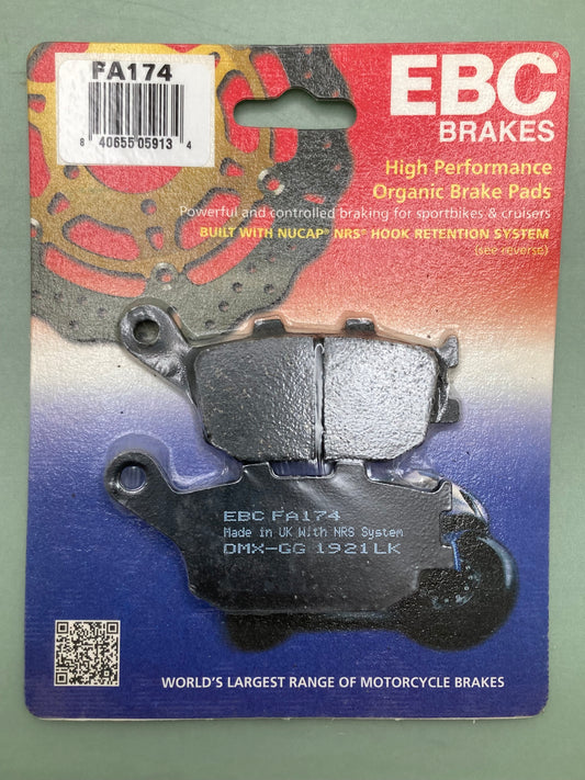 New Genuine EBC FA174 Organic Base FA Brake Pads