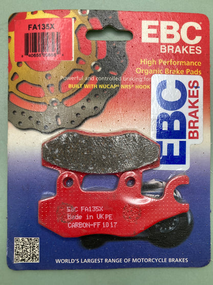 New Genuine EBC FA135X Sport Carbon X Brake Pads Black