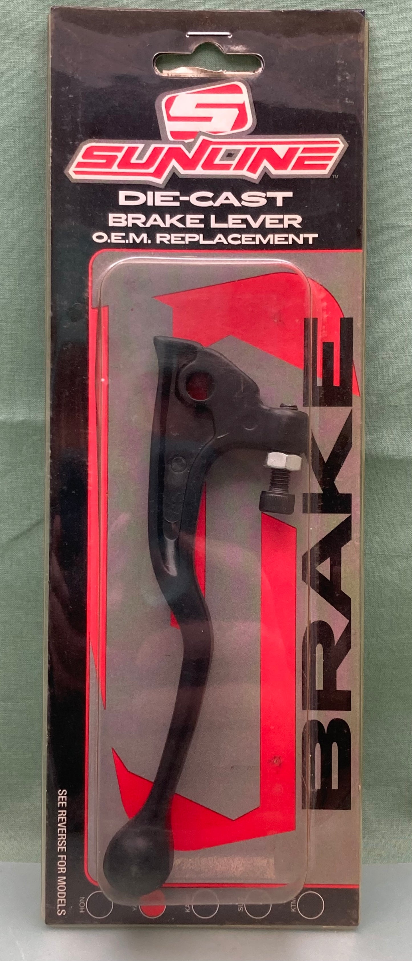 New Genuine Sunline 01-04-016 Die Cast Brake Lever YZ