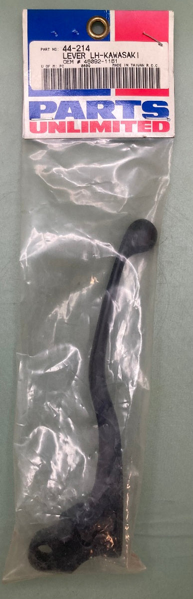 New Genuine Parts Unlimited 44-214 Lever LH- Kawasaki Blk