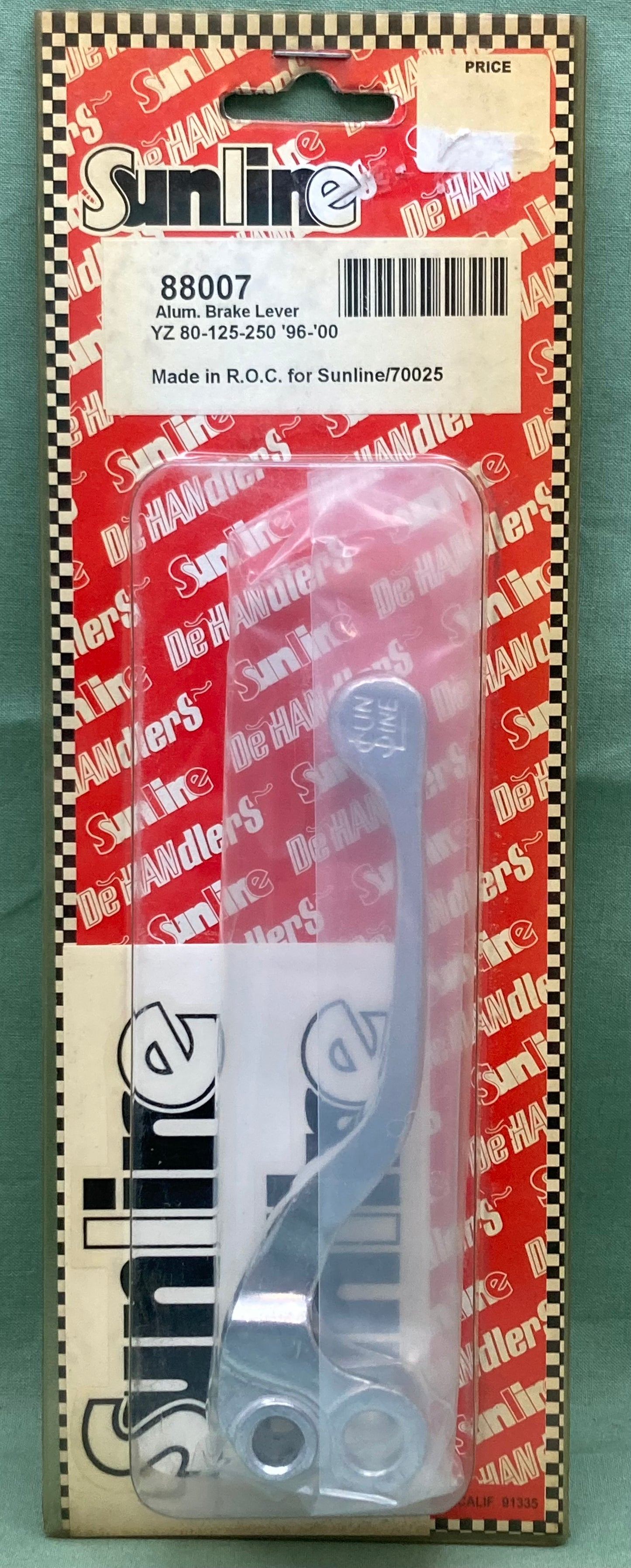 New Genuine Sunline 88007 Aluminum Brake Lever, YZ 80-125-250 '96-'00