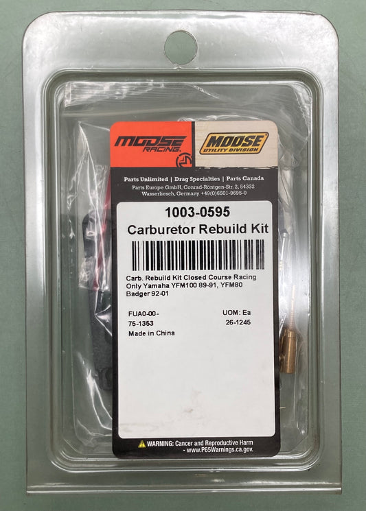 New Genuine Moose 1003-0595 Carb. Repair Kit
