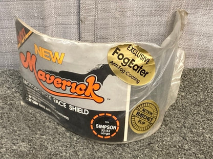 Maverick MXL MC FACE SHIELD CLEAR fits Simpson 32/62 Large New Genuine