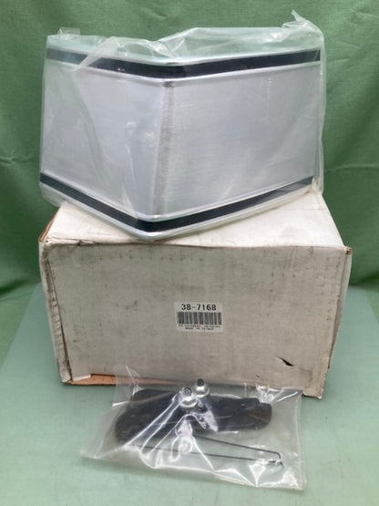 LMC 38-7168 Corner Molding-Left Hand-Plain 1973-80 New Replaces