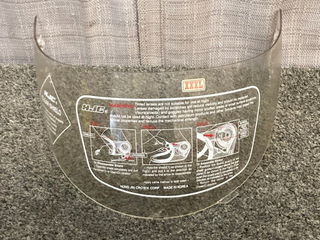 HJC HC-05 #2 HELMET FACE SHIELD CLEAR New Genuine