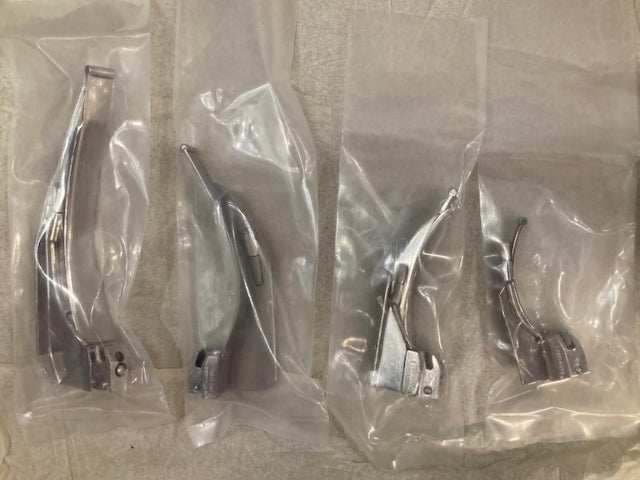 Rusch 6515-00-616-5052 Laryngoscope Macintosh Kit Infant/Child/Adult New Genuine