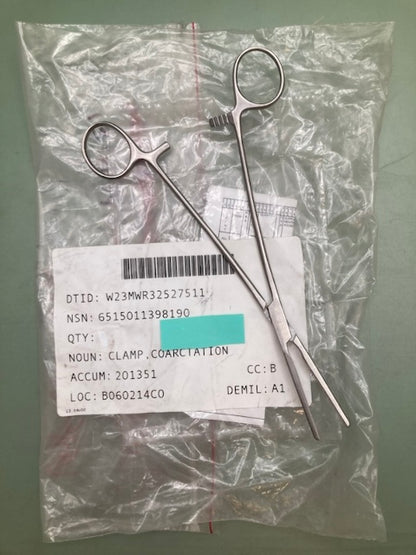 Glover 6515-01-139-8190 Clamp, Coarctation New Genuine
