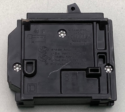 Schneider DP-4075 Single Pole Circuit Breaker 20 Amp HOM120 10 ka Genuine