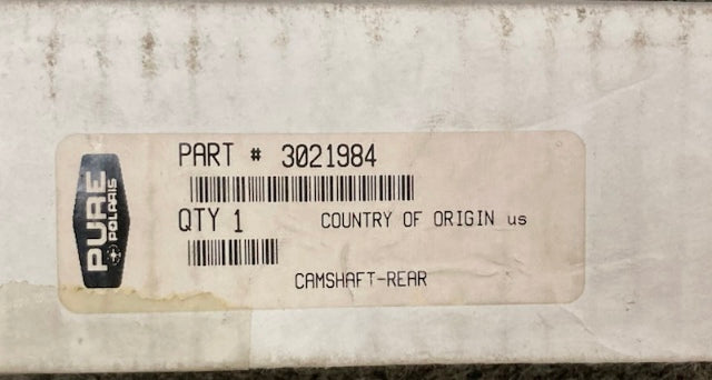 Polaris 3021984 Camshaft-Rear 3022575 New Genuine